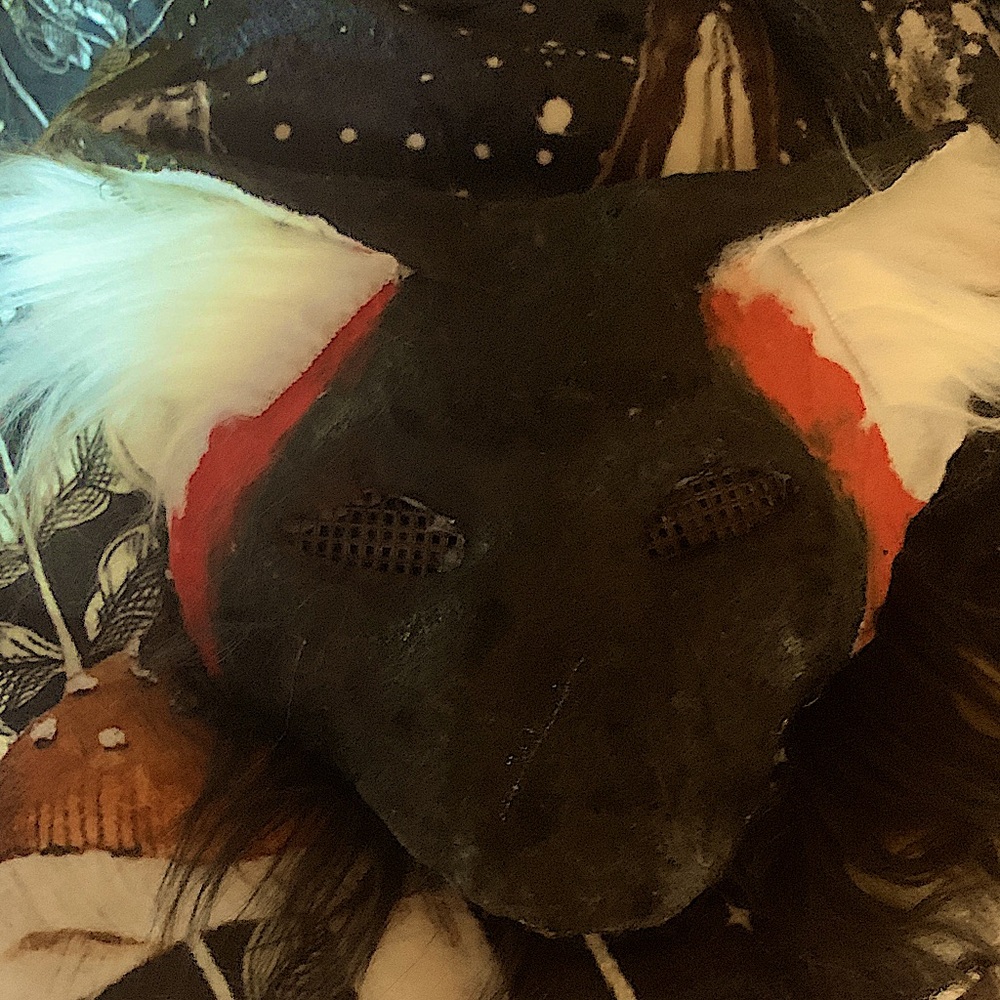 Cross Fox Therian Mask